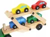 Lkw Aus Holz Mit Einem Set Aus 4 Autos Produktbild-Vorschau 4