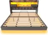 Polsterbett 180x200 cm Schwebebett mit LED-Beleuchtung, Produktbild-Vorschau 16