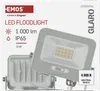 LED reflektor GLARO 10W, weiß, IP65, 1000 lm, neutralweiß Produktbild-Vorschau