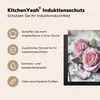 KitchenYeah® Krycí deska na sporák růže - vintage - růžová Náhled obrázku produktu 6
