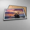 Gerahmtes Poster - Schwarzer Rahmen - Asien Boot Kutter - Produktbild-Vorschau 3