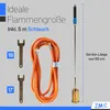 Z.M.C Unkrautvernichter mit Gasschlauch 5m mit 2x3/8" lks, Produktbild-Vorschau 8