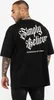 Herren T-Shirt Oversize SIMPLY BELIEVE Black/White L Tapout Produktbild-Vorschau 1