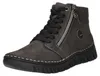 Zapatos de cordones grises para mujer de la marca Rieker, Vista previa de la imagen del producto 32