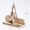 Baukasten Robotime Violin TG604K Holz 14,5 x 7,5 x 15 cm Produktbild-Vorschau 15