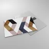 Bilder auf glas - Einteilig - Abstraktion Muster Diamant - Produktbild-Vorschau 2