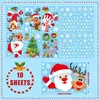 Baynetin Weihnachts Fensteraufkleber 267 Stück 10 Blatt Produktbild-Vorschau 7