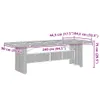 11-tlg. Garten-Essgruppe mit Kissen Schwarz Poly Rattan Produktbild-Vorschau 9