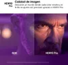 A split image showing a comparison between SDR and HDR10 Pro image quality, featuring a close-up of a man's face. Produktbild-Vorschau