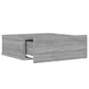 vidaXL Wiszące szafki nocne 2 szt. Szara Sonoma 40x30x15 cm Podgląd zdjęcia produktu 16
