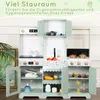 Merax Kinderküche Spielküche aus Holz und Kunststoff, Produktbild-Vorschau 3