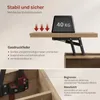 WOLTU Couchtisch höhenverstellbar, mit Rollen, Hebeplatte Produktbild-Vorschau 9