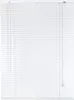 A white aluminum blind is shown against a white background. Produktbild-Vorschau