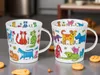 DUNOON 2er Set Becher Cairngorm Colourful Crew Katzen und Produktbild-Vorschau 2
