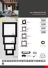 Ecolite SMD panel 22.5x22.5cm, 18W, CCT, IP44, 1550lm Podgląd zdjęcia produktu 6