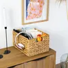 Kosz do przechowywania HMF, pleciony z hiacyntu wodnego, Podgląd zdjęcia produktu 12