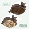 WILDLIFE FRIEND Vogelbad Garten auf Stange | Stabiles Produktbild-Vorschau 5
