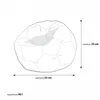 sedací vak SPORT S sedací pytel fotbalový puf 35x55 cm - Náhled obrázku produktu 2