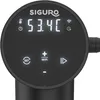 A close-up of a black digital device with a screen displaying temperature and icons. Náhľad obrázku produktu