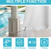 4 Stück Outdoor Vorhänge Wetterfest, Anti-UV Outdoor Produktbild-Vorschau 3