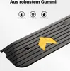 Wiltec Schwellenrampe bis 50 t, Rampe aus robustem Gummi Produktbild-Vorschau 4