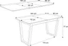 ARTON II ausziehbarer Tisch 140 cm Marmor Levanto, Produktbild-Vorschau 5