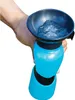 Verk Cestovná fľaša pre psov s miskou 500 ml modrá Náhľad obrázku produktu 3