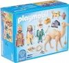 The image shows the packaging of a Playmobil toy set featuring the Three Wise Men and a camel. Náhled obrázku produktu