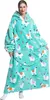 ASKSA Oversized Blanket Hoodie, Sherpa Fleece Wearable Náhled obrázku produktu 1