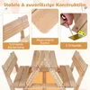 COSTWAY Kindersitzgruppe Outdoor mit Sonnenschirm, Produktbild-Vorschau 5