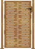 vidaXL Zahradní brána 100x125 cm Corten ocel Čtvercový Náhled obrázku produktu 3