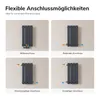 Radiatore a pannello design, modello EMKE, piatto, Anteprima dell’immagine prodotto 5