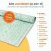 Goliving Buitenkleed Zomer Flora - 183x290 cm - Omkeerbaar Productafbeelding-voorbeeld 14
