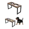 QLS Support de gamelle pour chiens 26,5 cm Double gamelle Voir les images du produit 12