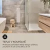 Blumfeldt Koupelnový radiátor, plochý designový radiátor, Náhled obrázku produktu 2