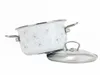 Emaille-Topf mit Glasdeckel PREMIUM weiß 20 cm, 3,5l Produktbild-Vorschau 2