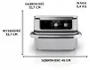 Fettfreie Friteuse Ninja Af500Euwh 10.4L 2470W Dualzone 7 Produktbild-Vorschau 5