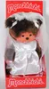 A Monchhichi doll dressed as a bride in its original packaging. Produktbild-Vorschau