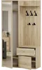 Garderobe - Eiche Sonoma - 100 x 35 x 181 cm - Modern V-5 Produktbild-Vorschau 3