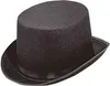 A black top hat on a white background. Produktbild-Vorschau
