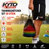 Markierungshütchen Set 50 Stück (Ø 19 cm) – Fußball Hütchen Produktbild-Vorschau 6