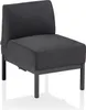 KETTLER Pure City-Line Mittelteil, anthrazit/ sooty, Produktbild-Vorschau 1