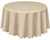Tischdecke creme sand oval 160x220 cm damast Ornamente Produktbild-Vorschau 1