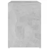 vidaXL Comodino grigio cemento 40x30x40 cm in materiale Anteprima dell’immagine prodotto 4