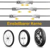 YARDIN vyvažovačka pro kola motocyklů, vyvažovačka kol s 2 Náhled obrázku produktu 3