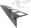 Profilo di gronda in alluminio Renoplast K35 pavimento in Anteprima dell’immagine prodotto 8
