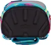 The bottom of a backpack is shown, with the padded back support and straps visible. Produktbild-Vorschau