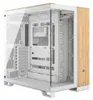 CORSAIR Geh Midi 6500X (Tempered Glass) White/Bamboo Wood Produktbild-Vorschau 4
