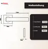 DOMINO Türgriff ohne Schlossrosette | quadratischen Produktbild-Vorschau 7