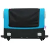 vidaXL Fahrradanhänger Schwarz und Blau 45 kg Eisen Produktbild-Vorschau 6